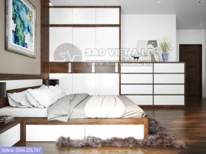 Không gian phòng ngủ phong cách đơn giản