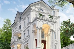 Dự án Villa biệt thự 3 tầng tân cổ điển thu hút mọi ánh nhìn ở Dương Nội