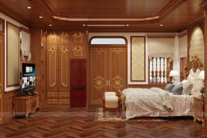 Khám phá hệ thống phòng ngủ phong cách tân cổ điển sang chảnh và tiện nghi tại Sóc Sơn 