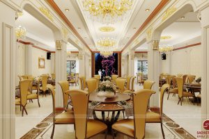 Dự án cải tạo nhà hàng Thái Nguyên đẹp mắt và hợp xu hướng 2023