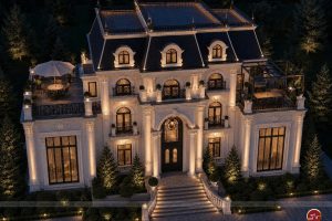 Mẫu biệt thự tân cổ điển 100m2 đẹp tựa dinh thự châu Âu tại Thanh Hóa