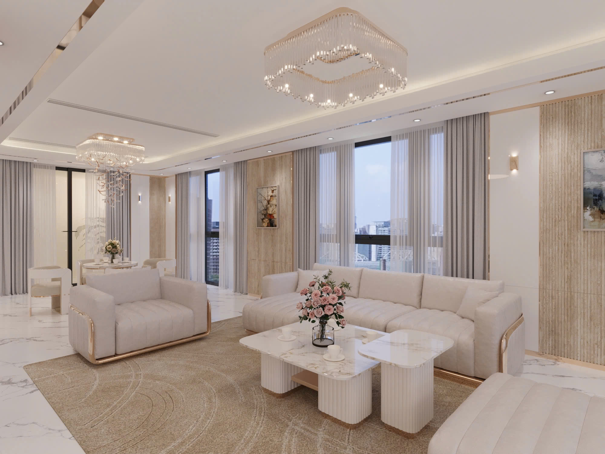 Một bản phối thanh lịch được tạo nên từ những chi tiết vừa đủ