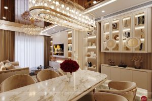 Dự án cải tạo nội thất căn hộ phong cách Modern Luxury tại Hà Đông 